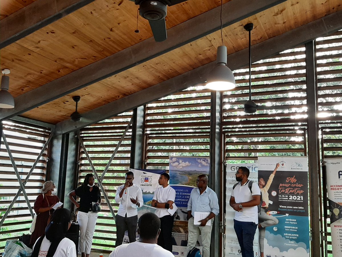 Pole_Systematic's tweet photo. 😀Ce 14.10, arrivée de la délégation @Pole_Systematic
pôle européen des #DeeptTech à Mayotte accueillie par Ismael Tarime pour participer à l'#innovaction976 startup week-end organisé par notre partenaire @AdimMayotte &amp; lancé par sa Présidente 
@CDep976 @ccimayotte @GEMTICMayotte https://t.co/bPYVXUtPp6