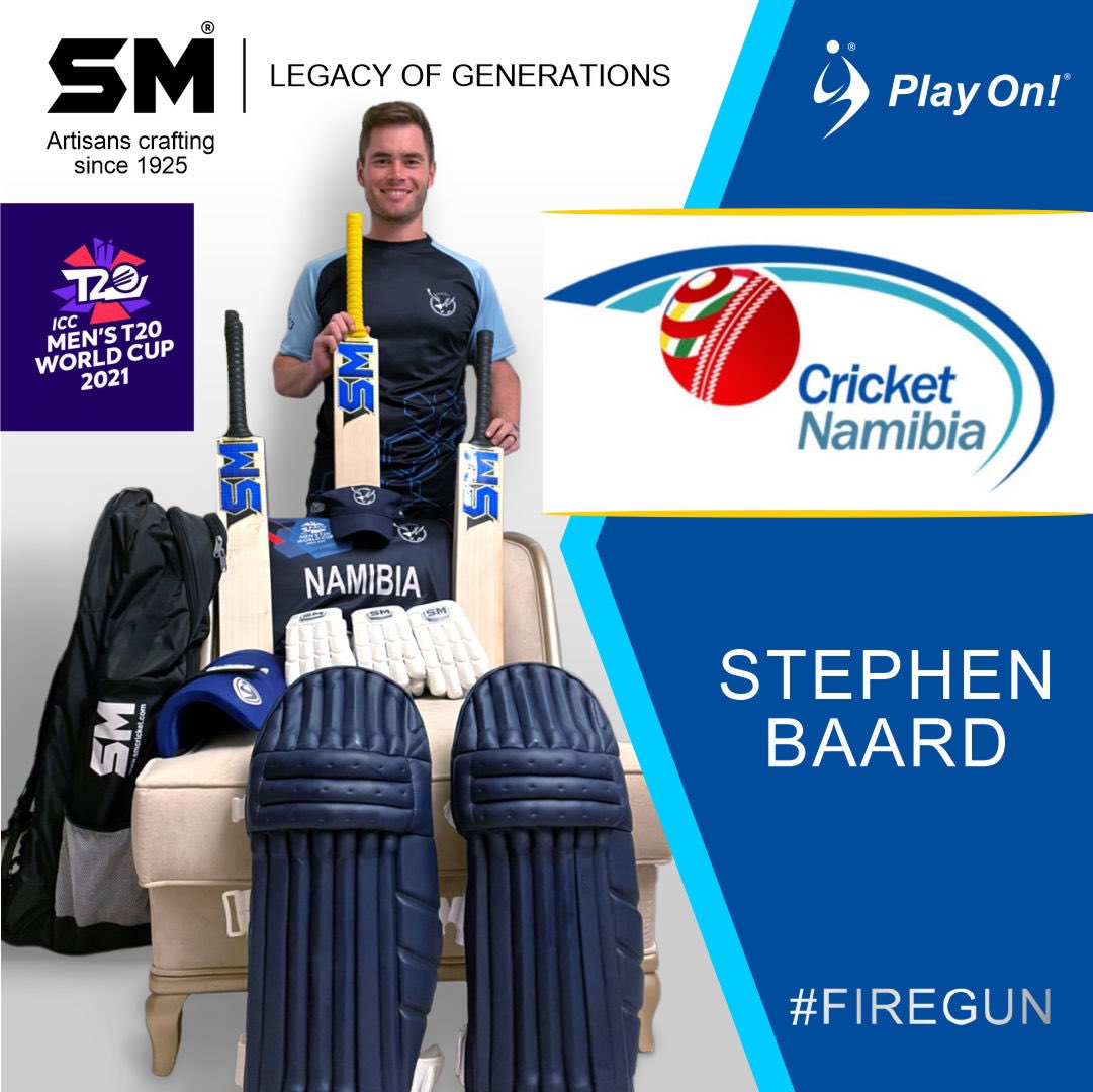#smcricket #firegun #T20WorldCup 

@StephenBaard <a href="/T20WorldCup/">T20 World Cup</a> <a href="/CricketNamibia1/">Official Cricket Namibia</a> 

#eaglespride #cricketnamibia 
#alwayshigher 
#handmade #armor
