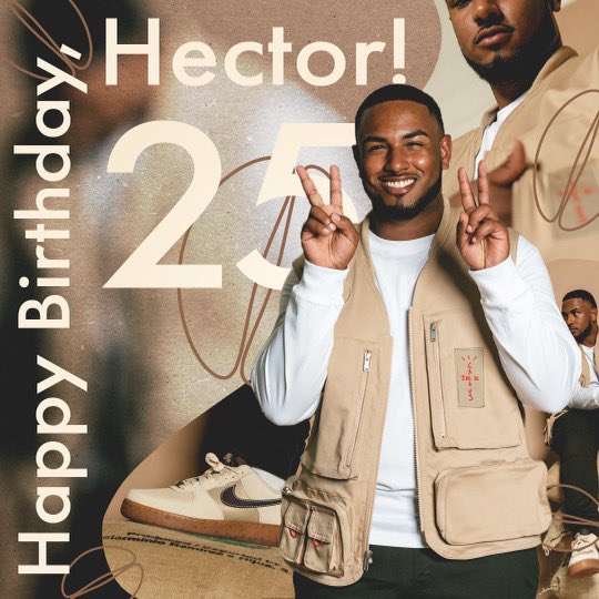 Happy 25th bday to The Don, Hector 🤎 <a href="/DC_Hec/">Hector Carvajal</a> #cafécitobirthday