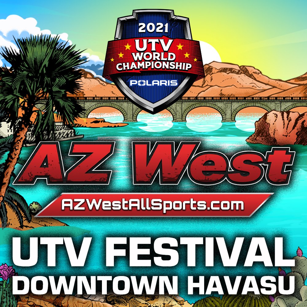 GoLakeHavasu's tweet photo. TODAY Downtown Havasu - AZ West UTV Festival 8am-5pm. Check out latest UTV models and aftermarket accessories! Top UTV racers parade their cars down McCulloch Blvd. Festival is free and open to the public! #golakehavasu #utvwc #polarisrzr #azwestallsports https://t.co/9dMOtqjJvF