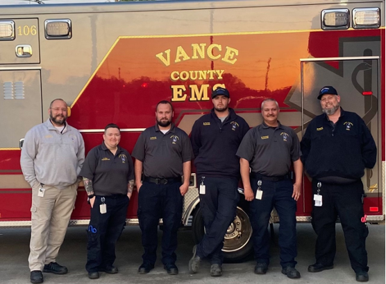 UNCPAR's tweet photo. Meet Kris Talley, an FTO-Parametic and Asst. Shift Supervisor for Vance County EMS! Kris wanted to become a  PECC to "bring training and knowledge back to his department." https://t.co/jh4Rl9P4yW