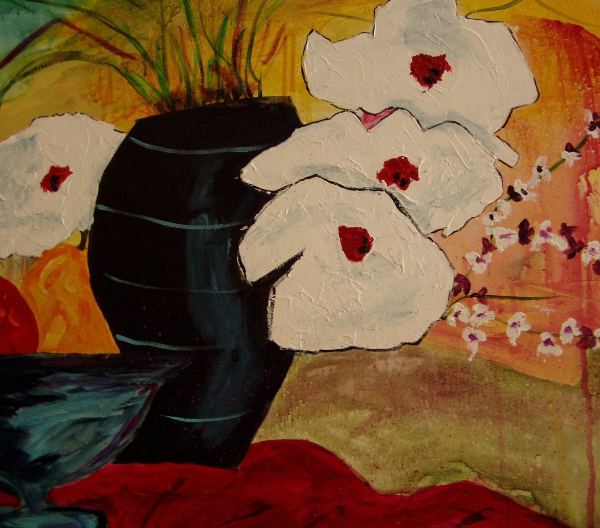 SABaroneArt2's tweet photo. Good Morning Friends, hope your week is going well.  Here is another"Bouquet of Flowers" acrylic on gallery canvas. Should I add this to the website? Like or leave me a comment to add.  For more art and other beautiful items go to:https://t.co/7VbhFf7g8r   SOLD (c) https://t.co/HiiqoRj6pU