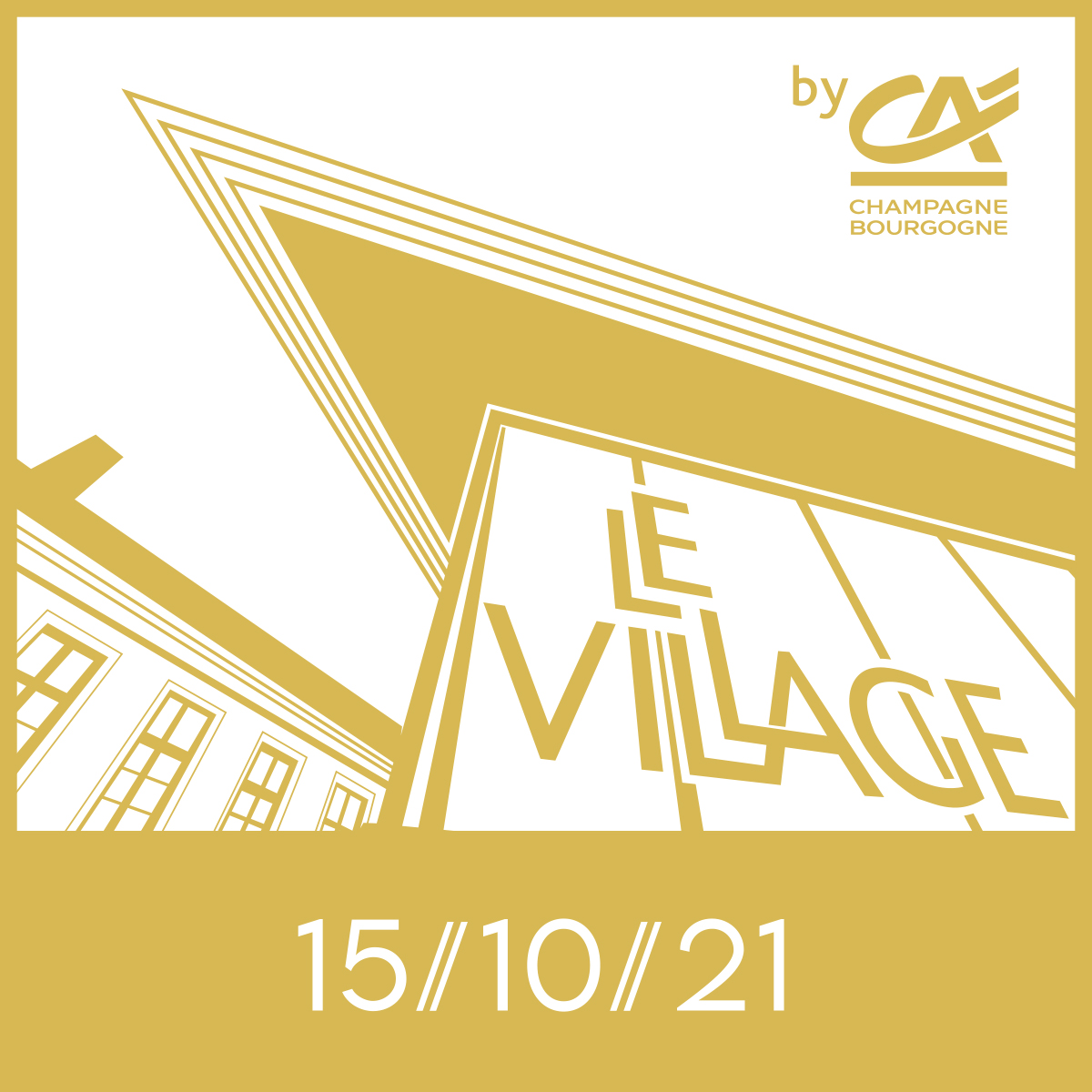 Le <a href="/villageCACB/">Le Village by CA Champagne-Bourgogne</a> s’installe à la Cité Internationale de la Gastronomie et du Vin de Dijon ! Il sera inauguré ce vendredi 15 octobre 2021 à 18h. 
Demain, assistez à la cérémonie en direct sur Facebook : fb.me/e/1v34a3MiB