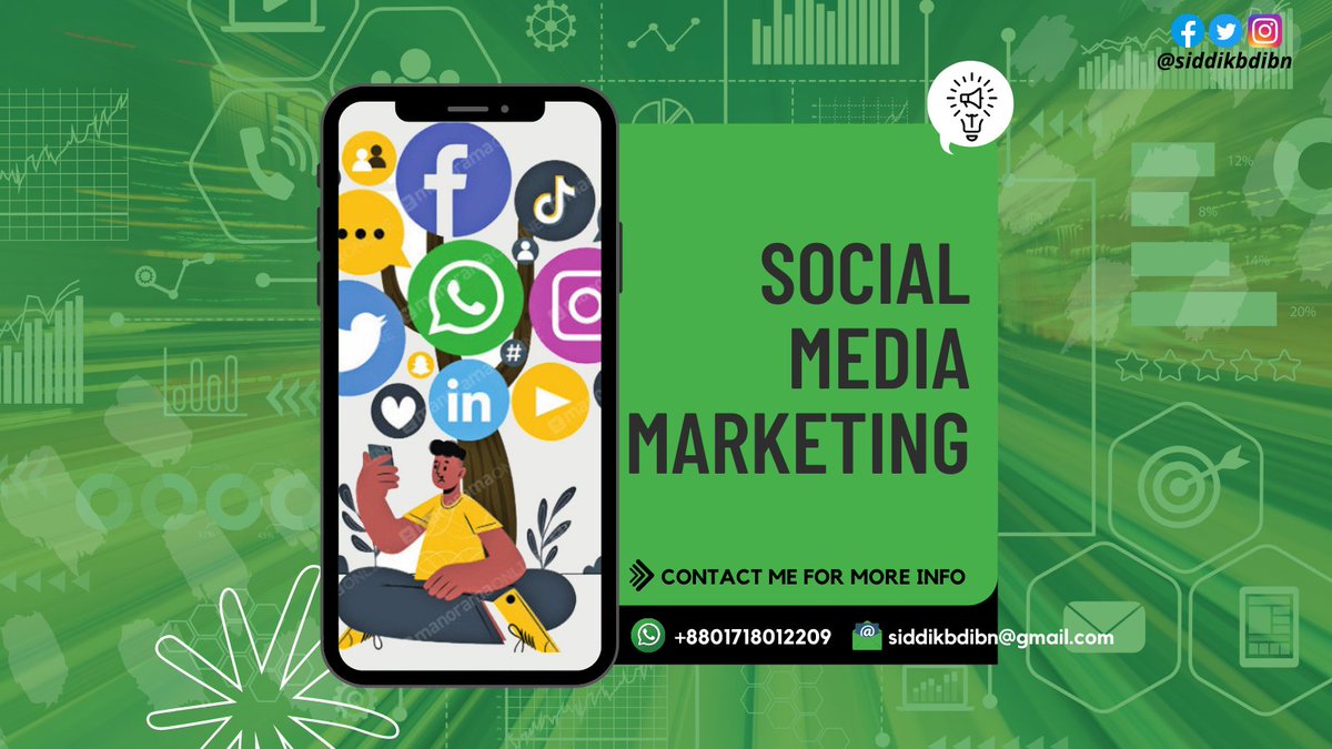 siddikbdibn's tweet photo. #SocialMedia like #Facebook #Twitter #Instagram #Linkedin #Reddit and #Pinterest These are the biggest marketplaces nowadays using for marketing of online businesses. You should care about it immediately. #SUGA #MinPDisBack #siddikbdibn #SocialMediaMarketer #PitDark #Stonewall https://t.co/AfI1nyx5ys