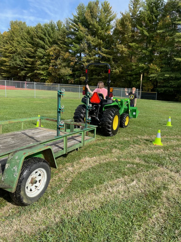 Congratulations to another student in Mr. Krege's Agriscience Applications class for receiving the National Safe Tractor and Machine Operation Credential. #AveryCTE