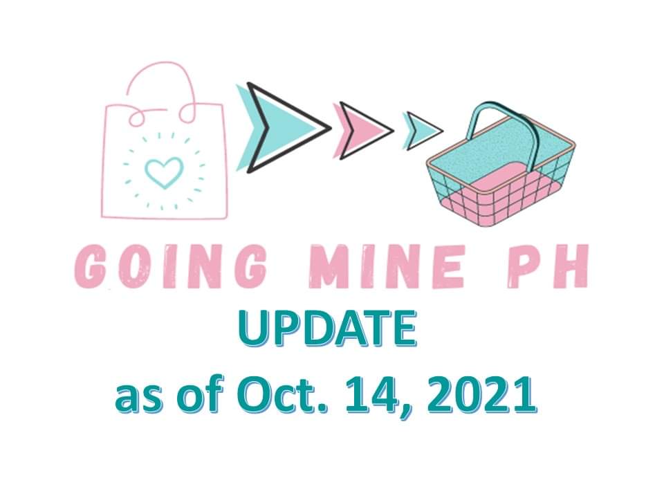 GoingMine_PH's tweet photo. #gmphupdate as of Oct. 14, 2021
Please see the attached photos for the status of the orders. If you have any questions feel free to send us a message.
π¨ https://t.co/KmQeijdQPR
