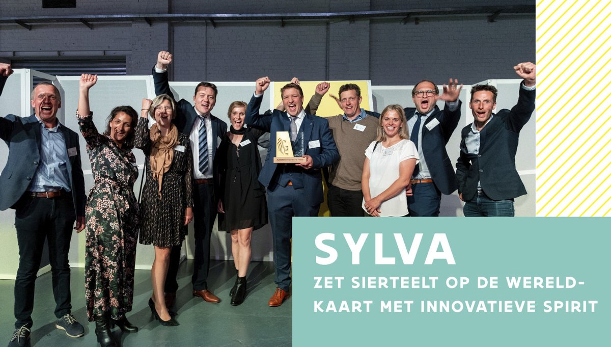 FIT_agency's tweet image. Plantenkweker #Sylva won de #LvdE21 in de categorie 'bedrijven met max. 49 medewerkers'. In #Wereldwijs genieten zaakvoerder Tim Van Hulle en exportmanager Geert Caignau na: "Niet alleen voor ons is dit fantastisch, maar ook voor de sierteeltsector": bit.ly/3DBJYU2