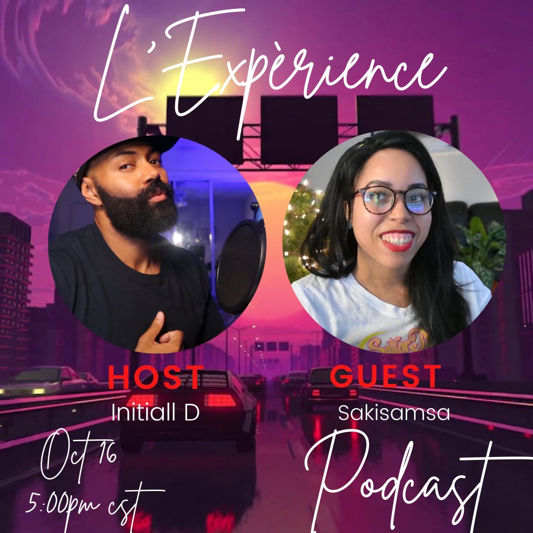 Initiall__D's tweet image. This Saturday me and @sakisamsa are going to sit down and possibly get on each other’s nerves , but also get to know one another better! Expect a nice , cozy fun stream with someone I truly respect ! Be there , 5pm cst !