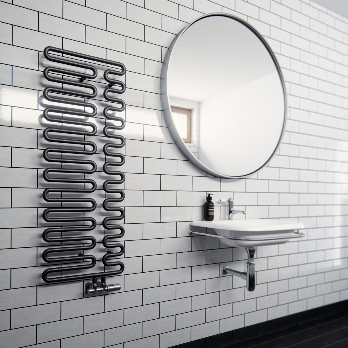 SWALE 1244 x 465mm Heated Towel Rail | Bathroomtrend.co.uk bathroomtrend.co.uk/products/wgq09…