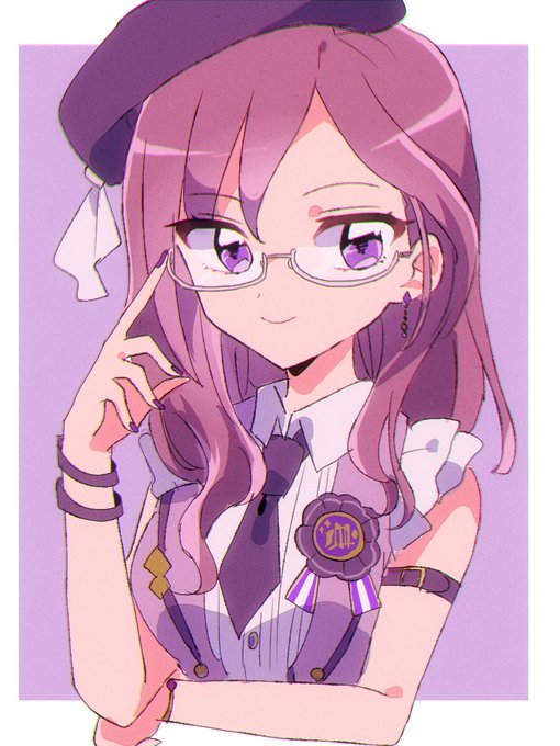 「イヤリング 紫」のTwitter画像/イラスト(古い順)