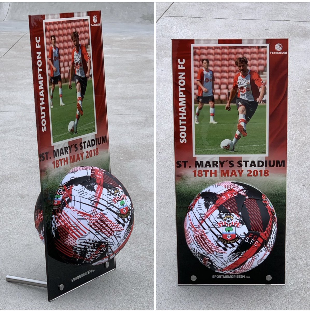 <a href="/sportmemories24/">Sportmemories24.com</a> und <a href="/FootballAid/">FootballAid</a> vereinbaren Partnerschaft.
Das exklusive sportmemories24 Starboard gibt es jetzt für alle Football Aid Spieler im Football Aid Design. Eine großartige Erinnerung an das Spiel ihres Lebens. #charity
#bundesliga #footballaid #football #Fussball