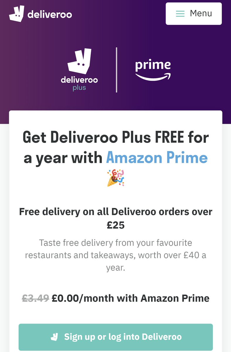 StuartMichael_'s tweet image. Absolute game changer. Free delivery over £25 guess I can order some extras now 🙄 #DeliverStu #deliveroo