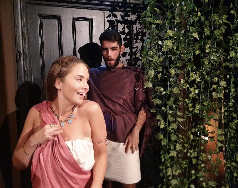 Only 4 more days left of #AaronandJulia on demand! 

"I can’t believe an emperor would rather look good than govern well.”

space.org.uk/event/aaron-an…