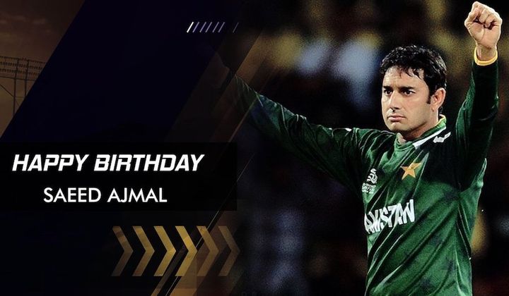 Happy Birthday, Saeed Ajmal 