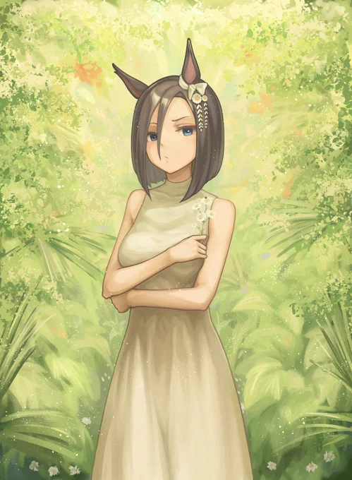 植物がよく似合うエアグルーヴ
#ウマ娘 