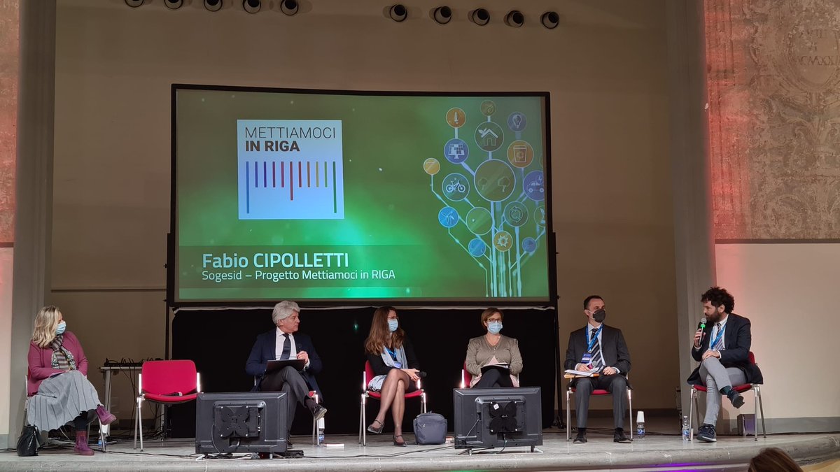 SogesidSpA's tweet photo. All'@expo_technology, nell'evento annuale del @pongovernance,i progetti attuati da #Sogesid @mettiamocinRIGA e @CReIAMOPA: per amministrazioni con rafforzate competenze e #governance.Verso la #TransizioneEcologica.@MiTE_IT #Ambiente #Energia #Clima #Territorio #PNRR #CarmeloGallo https://t.co/uUHuofAokm