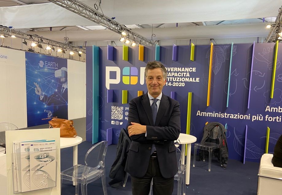 SogesidSpA's tweet photo. All'@expo_technology, nell'evento annuale del @pongovernance,i progetti attuati da #Sogesid @mettiamocinRIGA e @CReIAMOPA: per amministrazioni con rafforzate competenze e #governance.Verso la #TransizioneEcologica.@MiTE_IT #Ambiente #Energia #Clima #Territorio #PNRR #CarmeloGallo https://t.co/uUHuofAokm