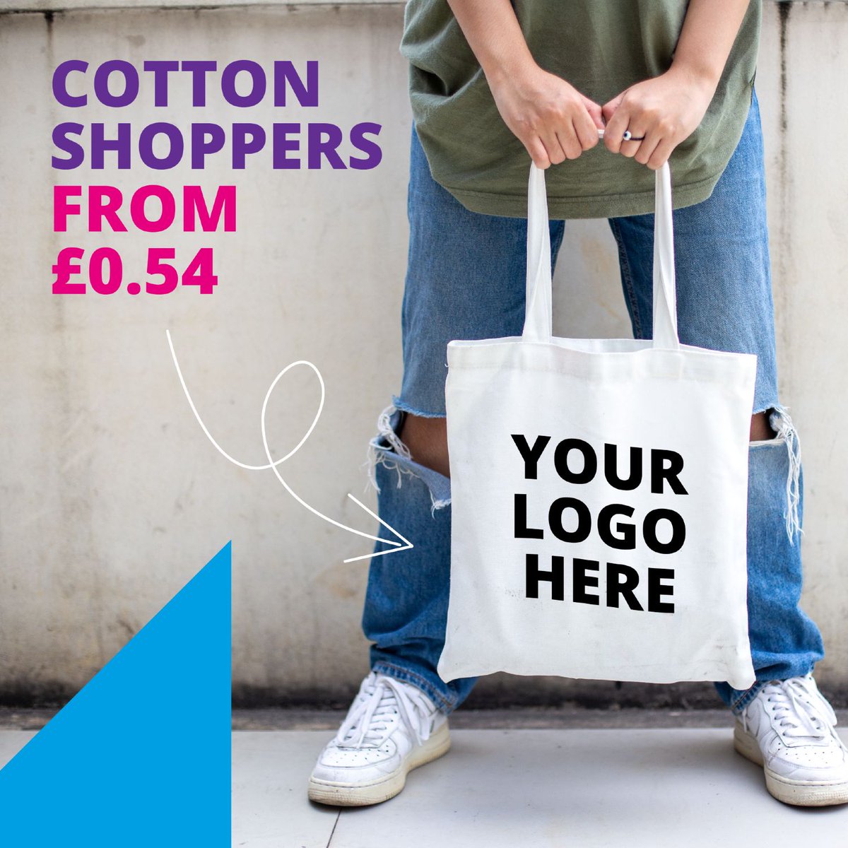 It isn't just what's in the bag that matters... it's what on it that counts, too! 🛍

Grab branded totes from as little as £0.54 ⭐️

Contact us for a quote today! 👉 bit.ly/39UQhoV