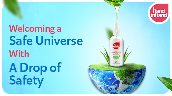Handinhandrange's tweet photo. A drop of care, a drop of safety! Now, get 100% protection with Hand In Hand Liquid Sanitizer for a healthier life.

#HandinHandProducts #Handwash #Safety #StayHome #StaySafe #YamiGautam #Protection #Family  #health #cleanhands #antibacterial #healthylifestyle https://t.co/uOqDFdZGyl