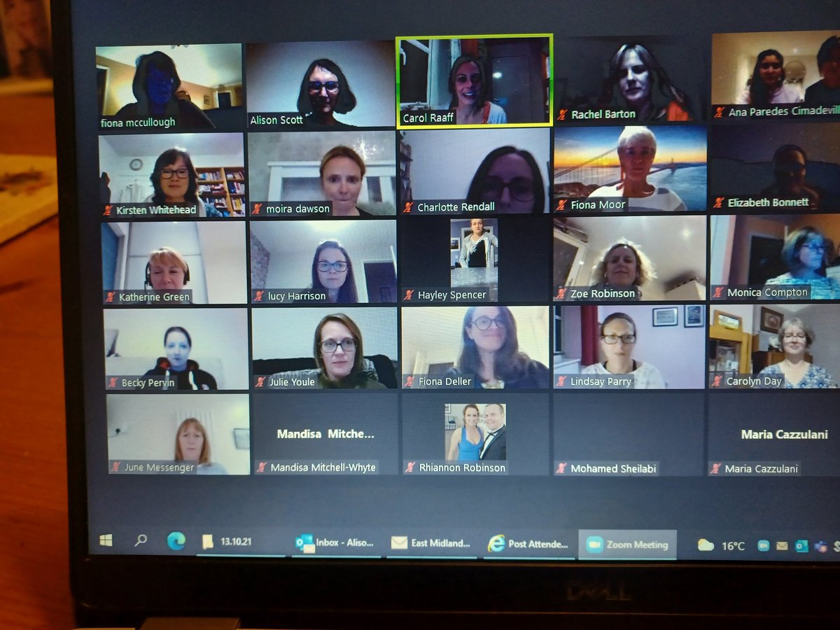We had our <a href="/BDAEastMidlands/">BDA East Midlands Branch</a> meeting last night ahead of #AHPDay sharing what Dietitians did over the pandemic to change practice. BIG thanks to our great speakers <a href="/UHL_DIETITIANS/">UHLDIETITIANS 🌈🌈</a> <a href="/Liz_Bonnett/">Liz Bonnett RD 💙</a>