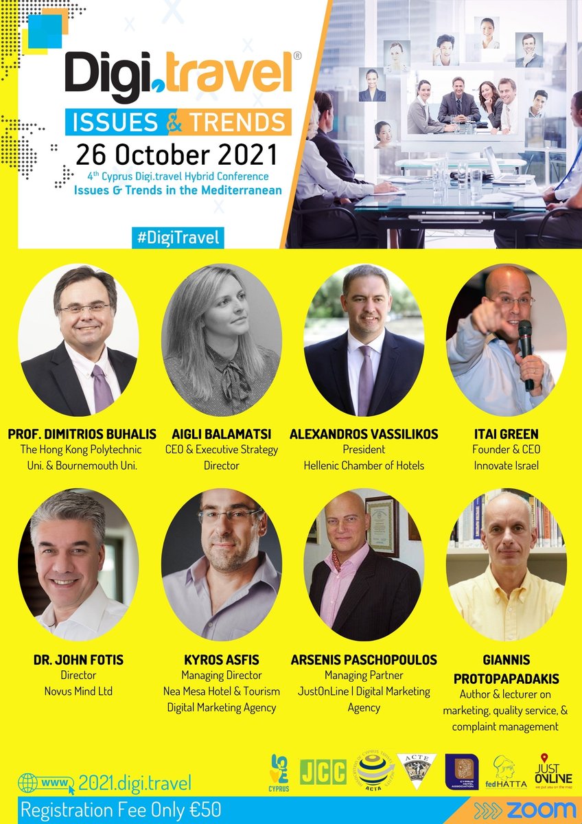 TravelDailyNews's tweet photo. Join our hybrid https://t.co/0wAzmZWpm4 Conference. Organized by @ACTAcy & @TravelMediaApps. Tourism towards 2030, Innovation, StartUps, Social Media are some of the topics https://t.co/ZuE9LpAOiB
#DigiTravel #hybridevents #digitaltourism #virtualevents #innovation #startups https://t.co/ykhrLwOfWf