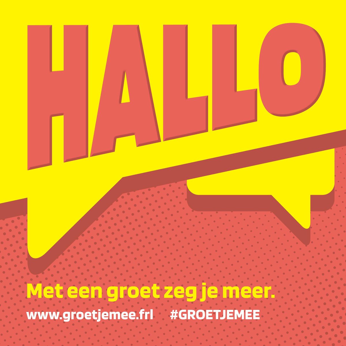 Nieuws!! Binnenkort is #GROETJEMEE te zien in het oosten van het land. Binnenkort meer informatie 🥳🥳🥳
