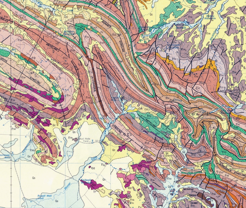 EarthScienceWA's tweet image. #geologicmapday: We think that geological and geophysical maps are not only informative but beautiful too! Here are some of our favourites from the areas in which we operate, thanks to the #GSWA, #GSNSW and #NTGS (see our Facebook post for details).