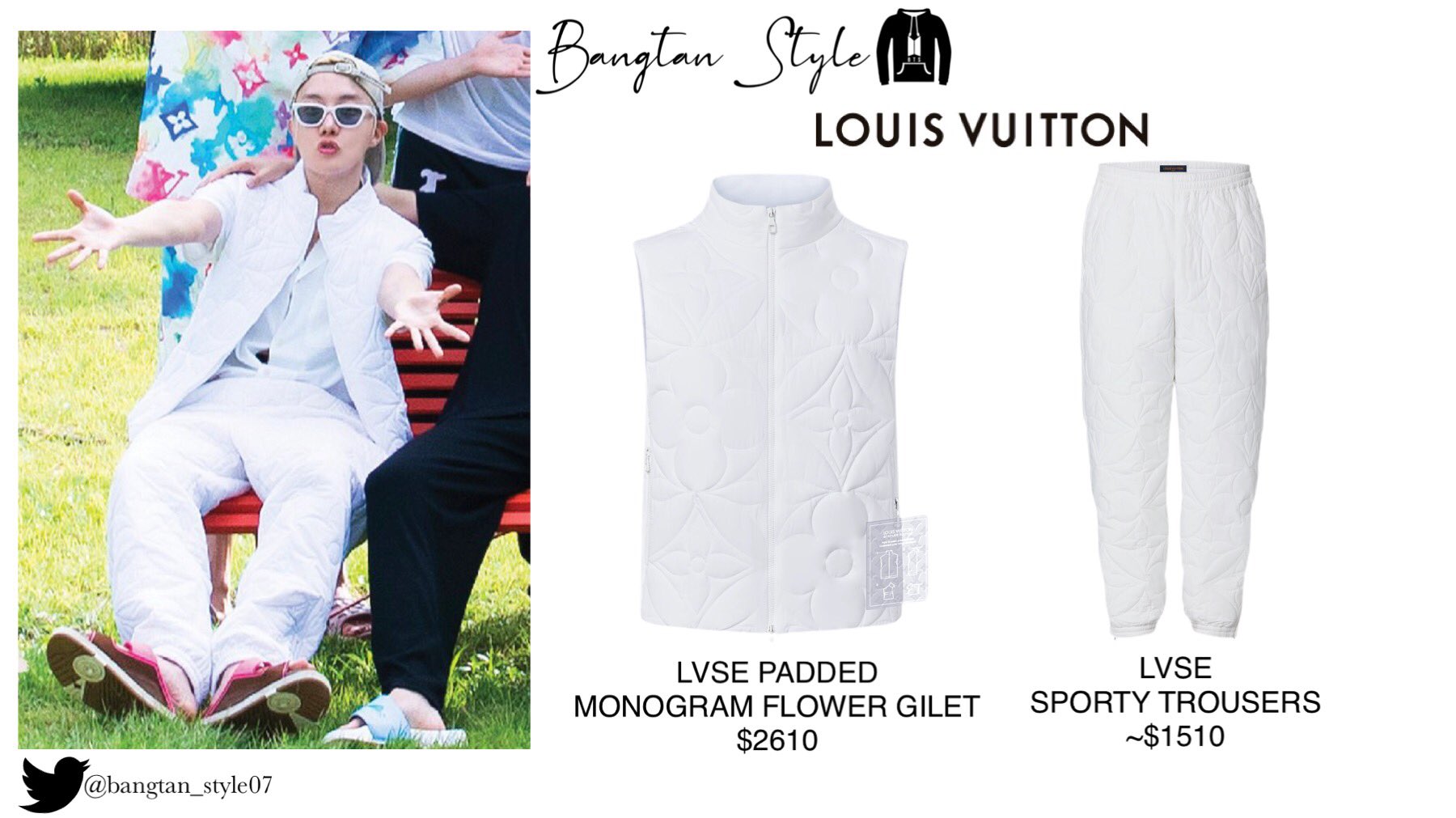 Louis Vuitton Lvse Padded Monogram Flower Gilet