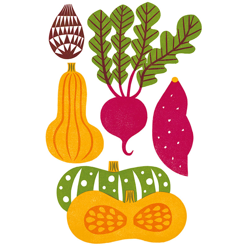 『歯科衛生士』10月号(クインテッセンス出版)の表紙イラストを描きました。テーマは秋野菜です。カボチャにサツマイモ、秋は美味しいものが目白押しですね
#歯科衛生士 #クインテッセンス出版 #秋野菜 #アイテムイラスト 