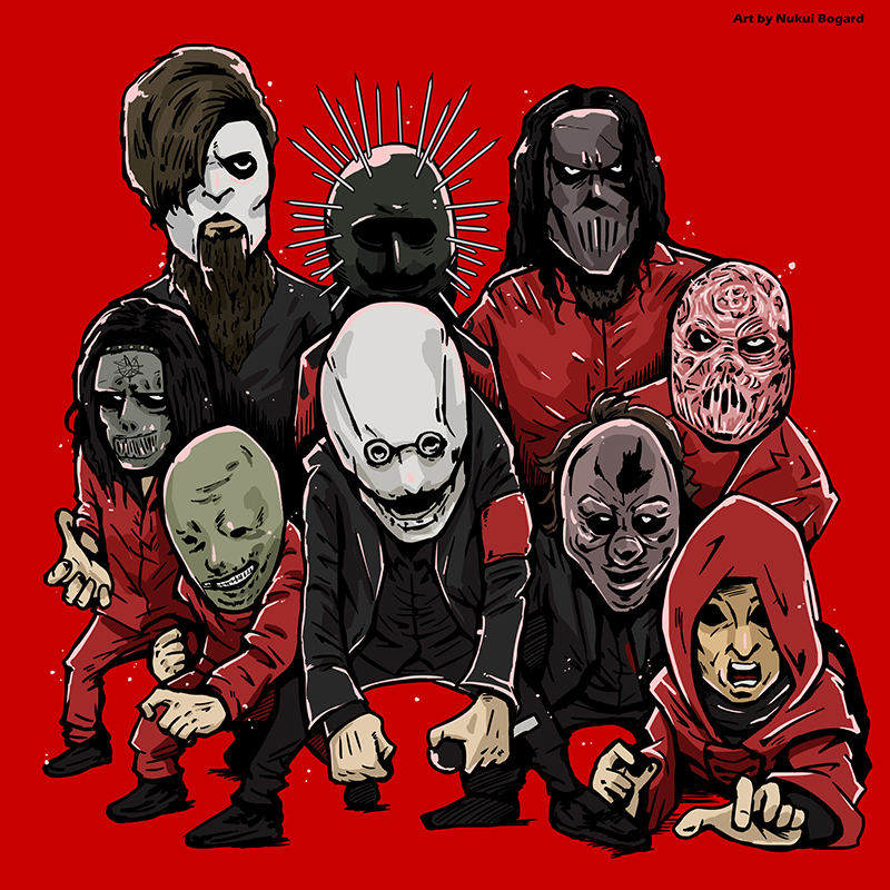 Twitter 上的 Nukui Bogard Slipknot完成 いい感じ Slipknot スリップノット イラスト T Co Pzrlaqpqji Twitter