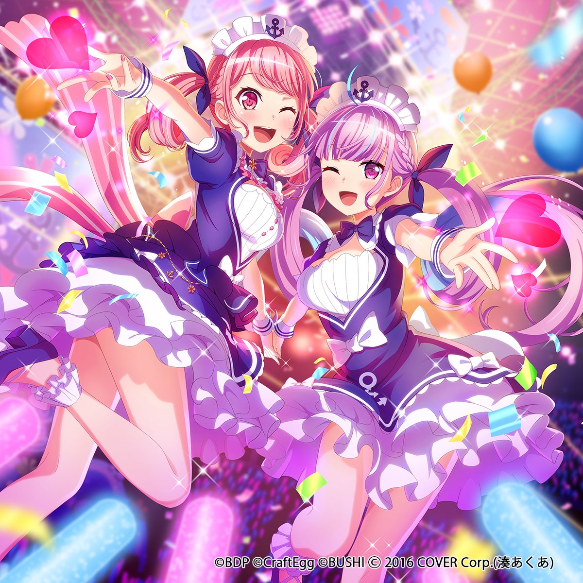 ホロライブ バンドリ Pastel*Palettes×湊あくあ ホイル PR | www