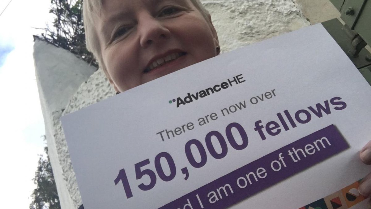 There are now over 150,000 teaching &amp; learning fellows around the world...and I am one of them! Find out more here ow.ly/oqO250Grgfg #Fellowship #HigherEd #SFHEA #Global #HE <a href="/AdvanceHE/">Advance HE</a>