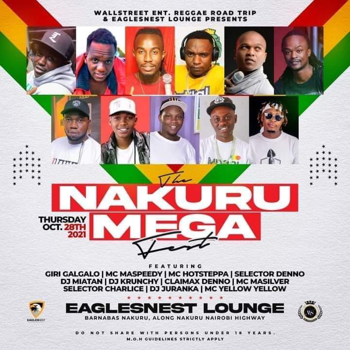 WallstreetEnte1's tweet photo. No Matter how Far we Stray Away From Our Roots,The Culture Runs Deep. Waaaaagwaahn Nakuru Massive Remember 28Th Of October We Be Happening INSIDE @EagleNestLounge For The NAKURU REGGAE MEGA FEST
#wallstreetEntertainment
#NakuruMegaFest
#EagleNestLounge
#October28th https://t.co/FYnpIDKFJh