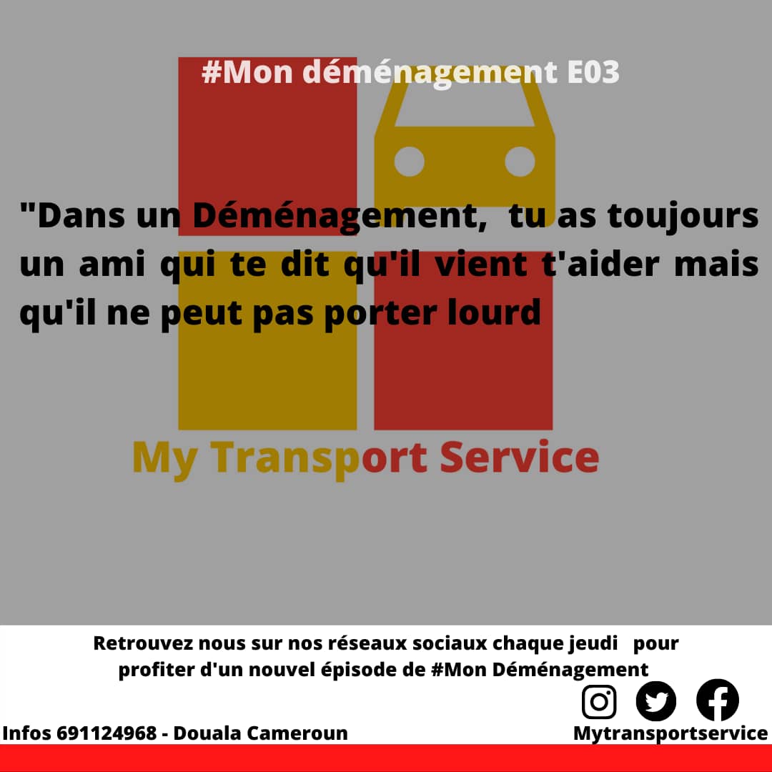 MyTransportServ's tweet photo. Hello✌🏽
#Mondéménagement E03
*Dans un Déménagement,  tu as toujours un ami qui te dit qu'il vient t'aider mais qu'il ne porte pas lourd* , il vient alors faire quoi🤣🤣?

Alors qui est comme ça  dans ton entourage ? Balance son nom en commentaire 🤣👇🏼 https://t.co/WEYeuYuNcz