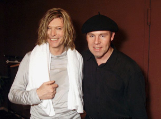  Happy Birthday Thomas Dolby! backstage Roseland Ballroom 19 June 2000  