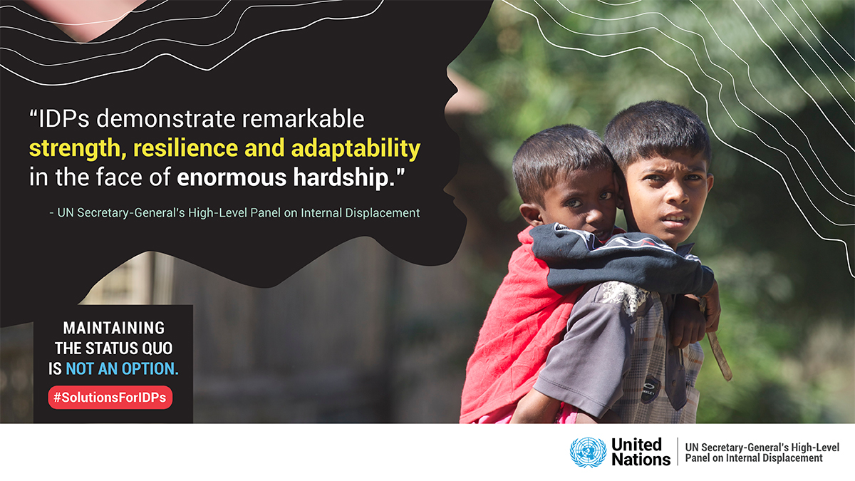 UN SG's High-Level Panel on Internal Displacement tweet media