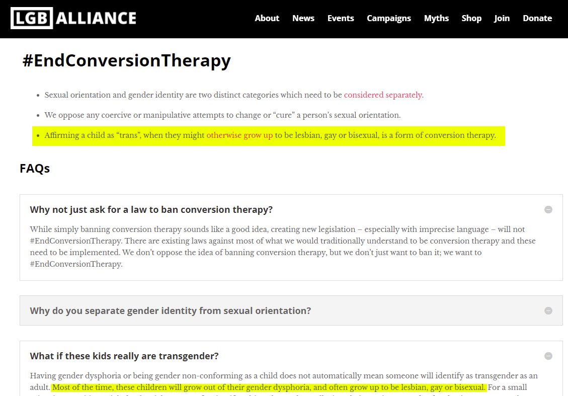 emptymasks's tweet photo. daily reminder that LGB Alliance is transphobic, biphobic, against the law to ban conversion therapy, against gay marriage 

gays who support this 'charity', the alliance does not care about you. you and them only contribute to the harm of lgbt people.

#BWithTheT #LGBwiththeT https://t.co/xuEd9POoZI