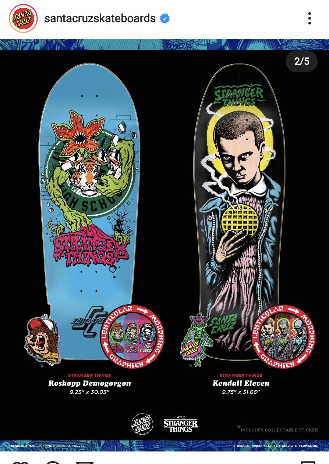 SANTA CRUZ X STRANGER THINGS サンタクルーズ ストレンジャー ｜その他