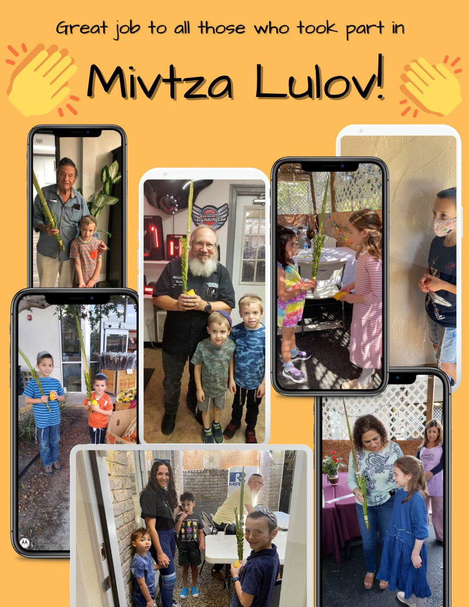 TorahDaySchool's tweet photo. #tbt to our @tzivos_hashem_international Chayolim who brought the joy of Sukos to others by sharing their personal lulav sets to help others make the bracha to shake the lulav. https://t.co/xcfQXp82J9