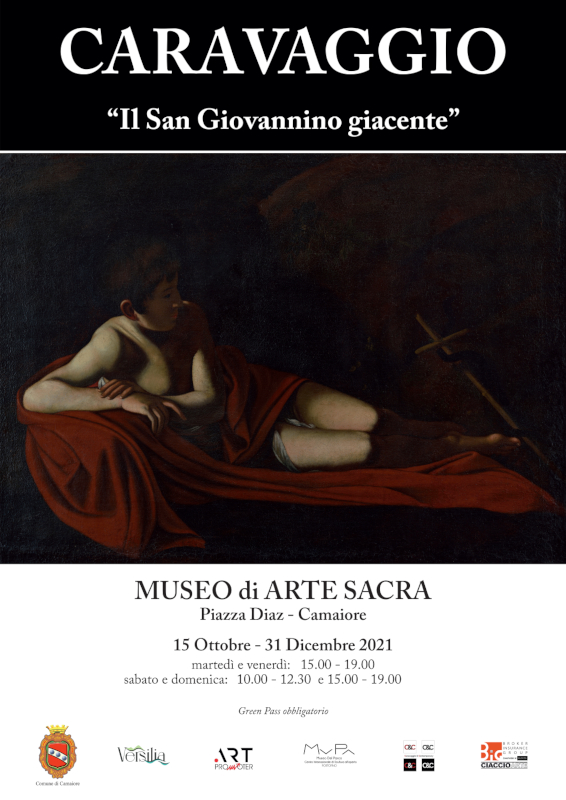 ComuneCamaiore's tweet photo. Inaugurazione “Il San Giovannino giacente” di Caravaggio venerdì 15 ottobre alle ore 18.00 https://t.co/VrjDP3O7J2 https://t.co/1alMZq11OU