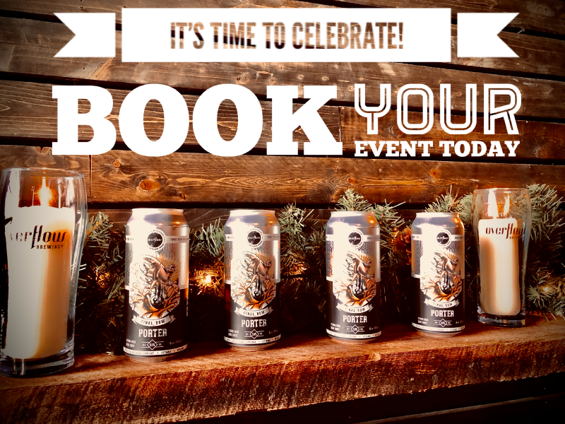 OverflowCo's tweet image. It’s the most wonderful time for a beer! mailchi.mp/overflowbeer.c… Book your event with us today!