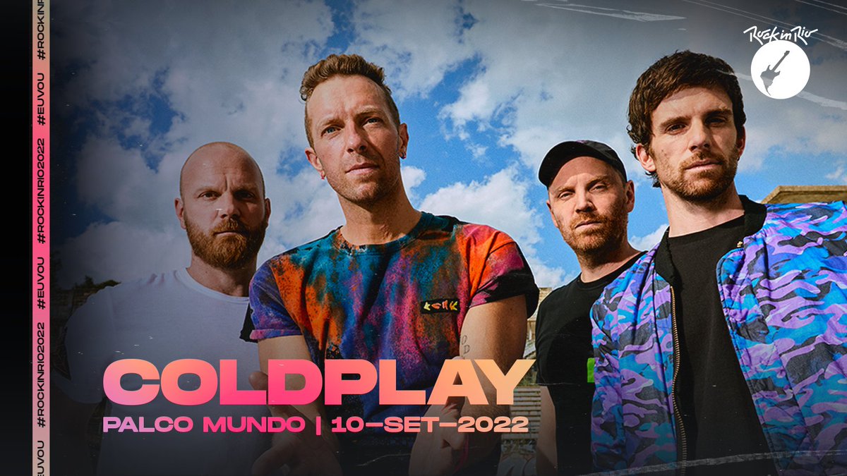 rockinrio's tweet image. É OFICIAL: @coldplay tá chegando!!!
Prontos pra fazer da Cidade do Rock o nosso próprio universo?? 🚀

#COLDPLAYnoRockinRio #RockinRio2022 #PalcoMundo #EuVou