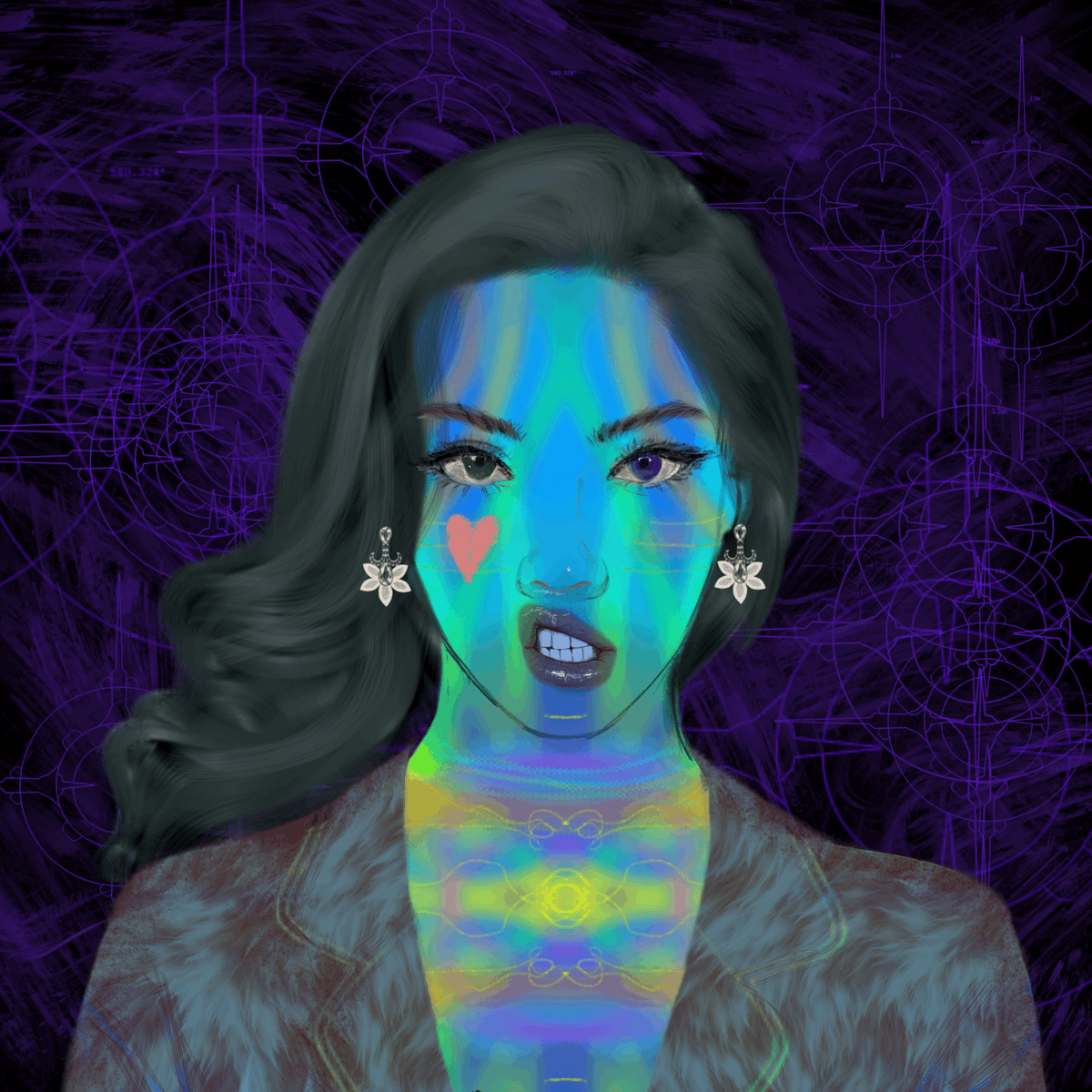 JWJ1080's tweet photo. Serious ALPHA art @nonfungiblelady 🤯❤

*sadly not mine but minting still live*
https://t.co/Ex6tqRsX0G https://t.co/kxRAGzSi73