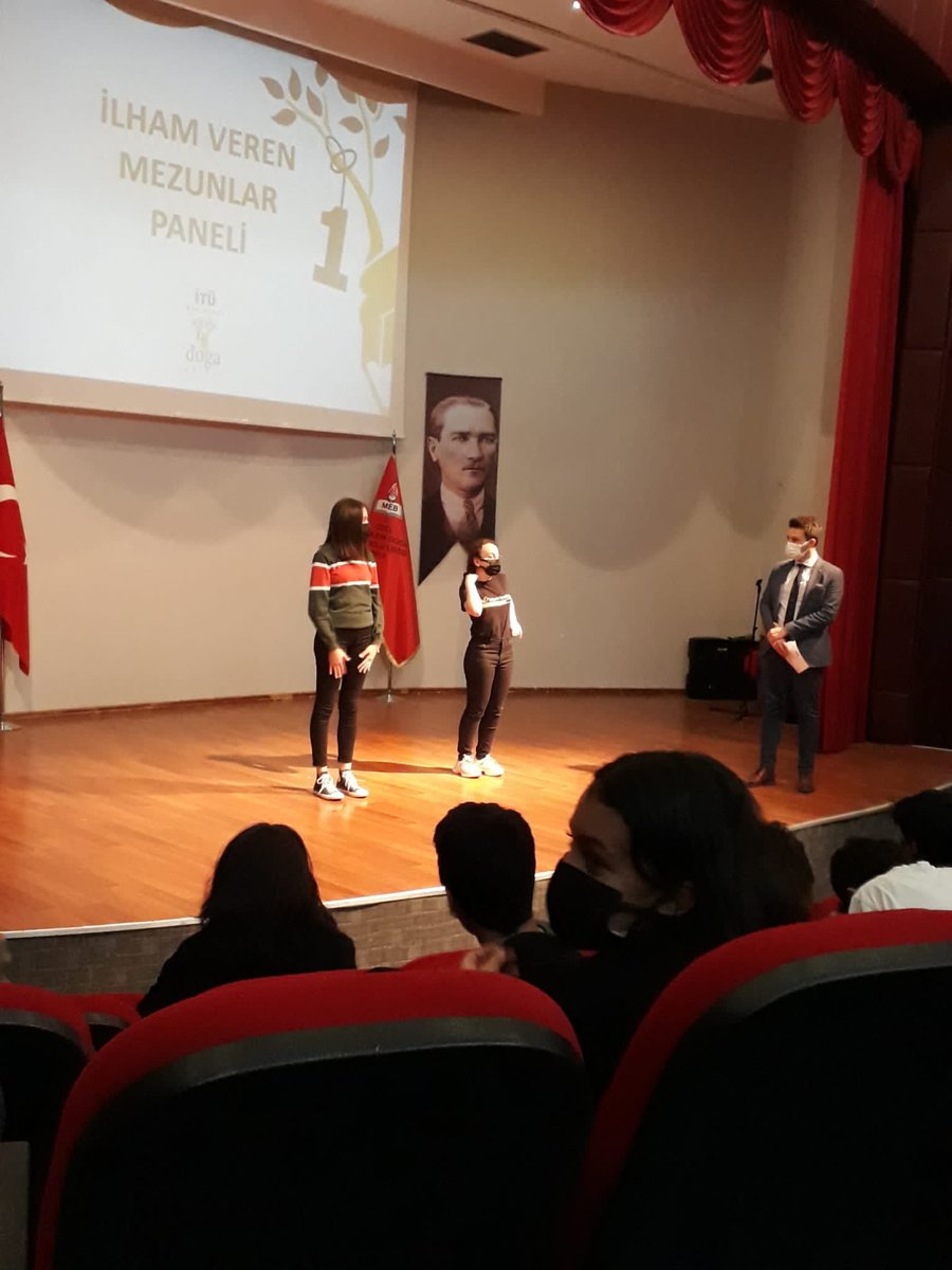 Rehberlik  Bölümü  olarak bu hafta  8. sınıf  öğrencilerimiz ile
"İlham Veren Mezunlar Panelimizi"
gerçekleştirdik. Mezunlarımız, öğrencilerimize LGS ile ilgili tecrübelerinden bahsettiler. <a href="/alideniz_itu/">Prof. Dr. Ali Deniz</a> <a href="/serozeren/">Serhat Özeren</a> <a href="/EnisEryaman/">Enis Eryaman</a> <a href="/ozgurkapann/">Özgür Kapan</a> <a href="/muratyos/">murat yöş</a> <a href="/gulsenakssu/">Gülşen Arslan</a> <a href="/ErsinGuctekin/">Ersin Güçtekin</a>