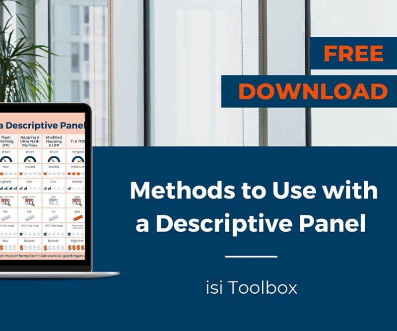 isiinsights's tweet image. Many of our customers and even new colleagues are overwhelmed with the amount of methods in #descriptiveanalysis, their benefits and when to use which one. That's why we created a short overview for your #sensorypanel! Download it here: hubs.ly/H0Zmh_F0