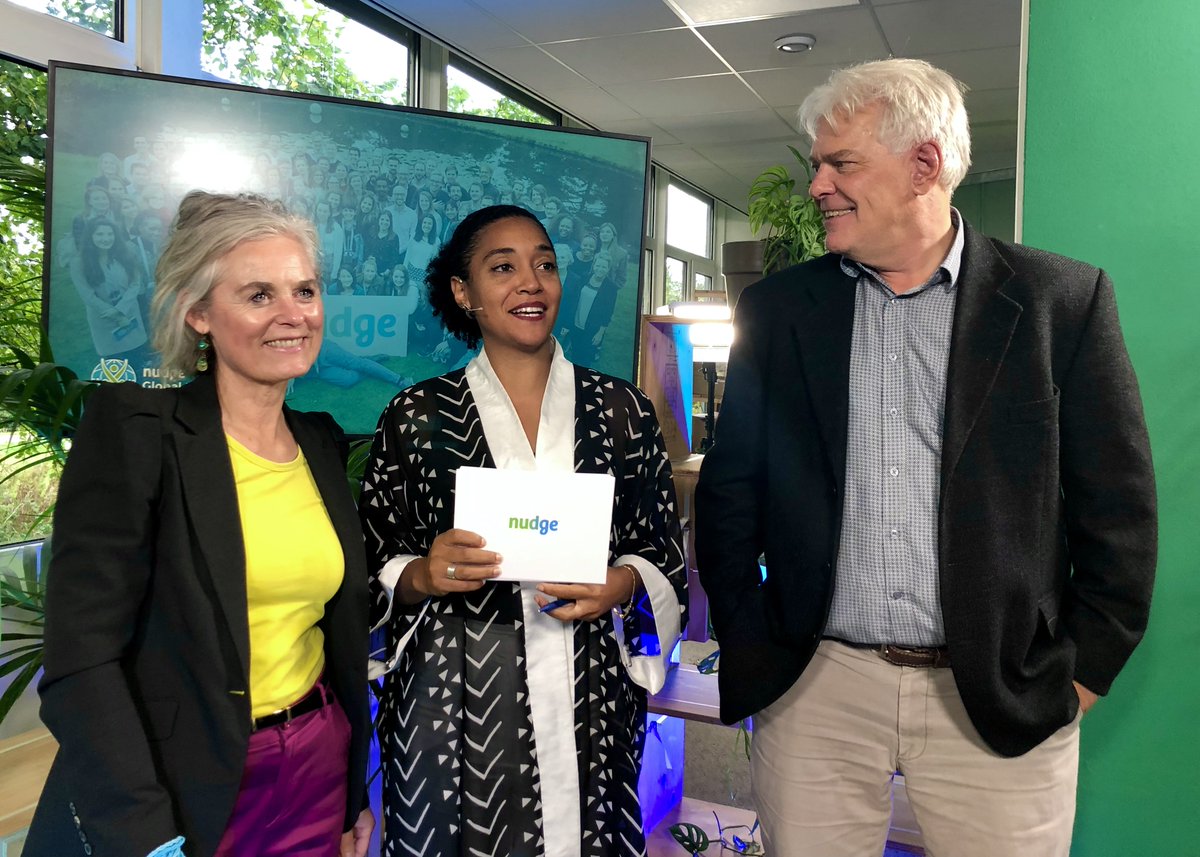 NudgeChallenges's tweet photo. Our Kickoff event is ON! 

With @Amafantastic as host, the Nudge Global Impact Challenge will be kicking off with presentations from three amazing keynote speakers, and insights into our participant’s Impact Projects.

Stay tuned for more. 
#sustainability#nudge #challenge https://t.co/0jUDEGmfR9