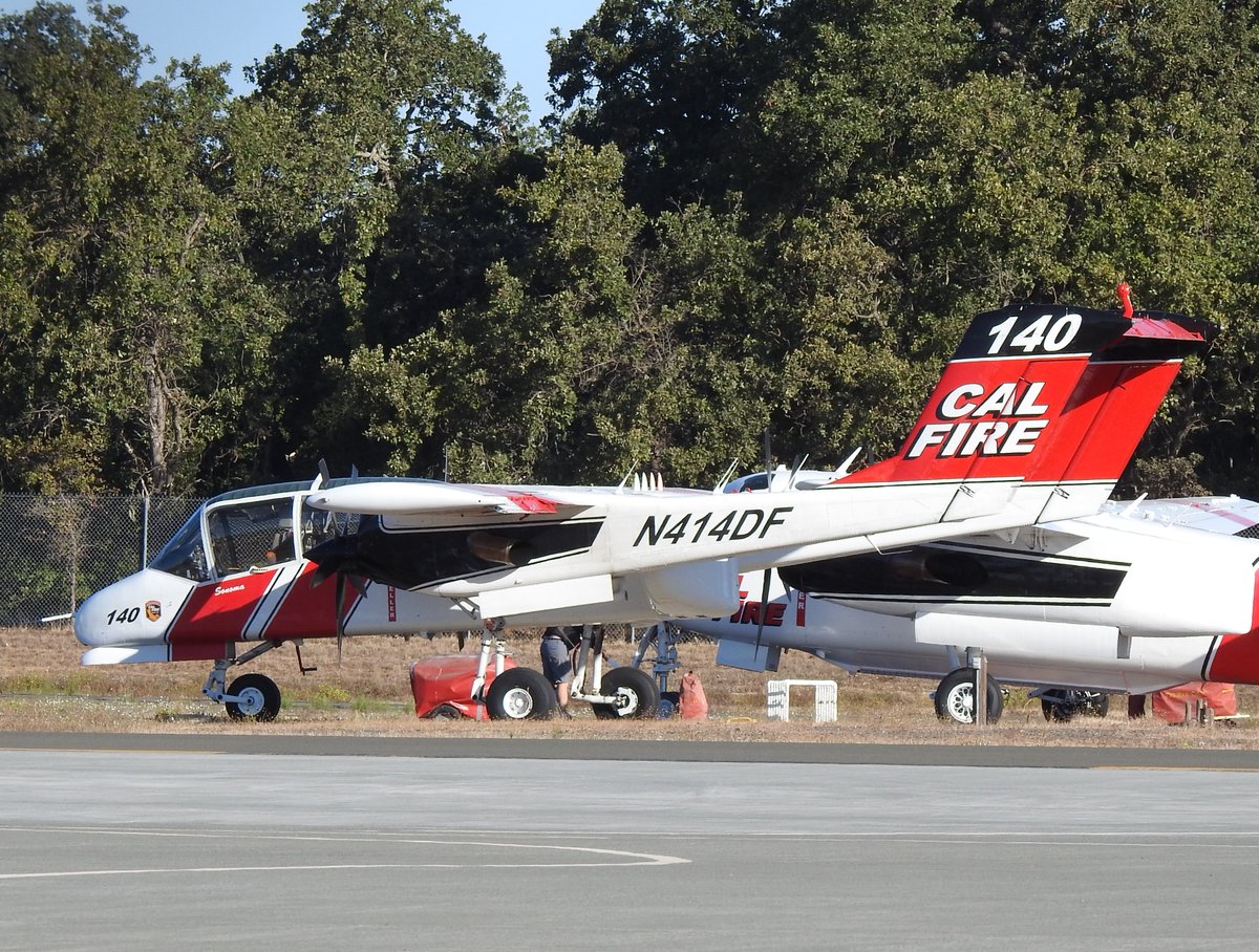 veryboeing's tweet photo. USDA Forest Services #OV10A #N414DF KSTS https://t.co/EMiFS6S2oT