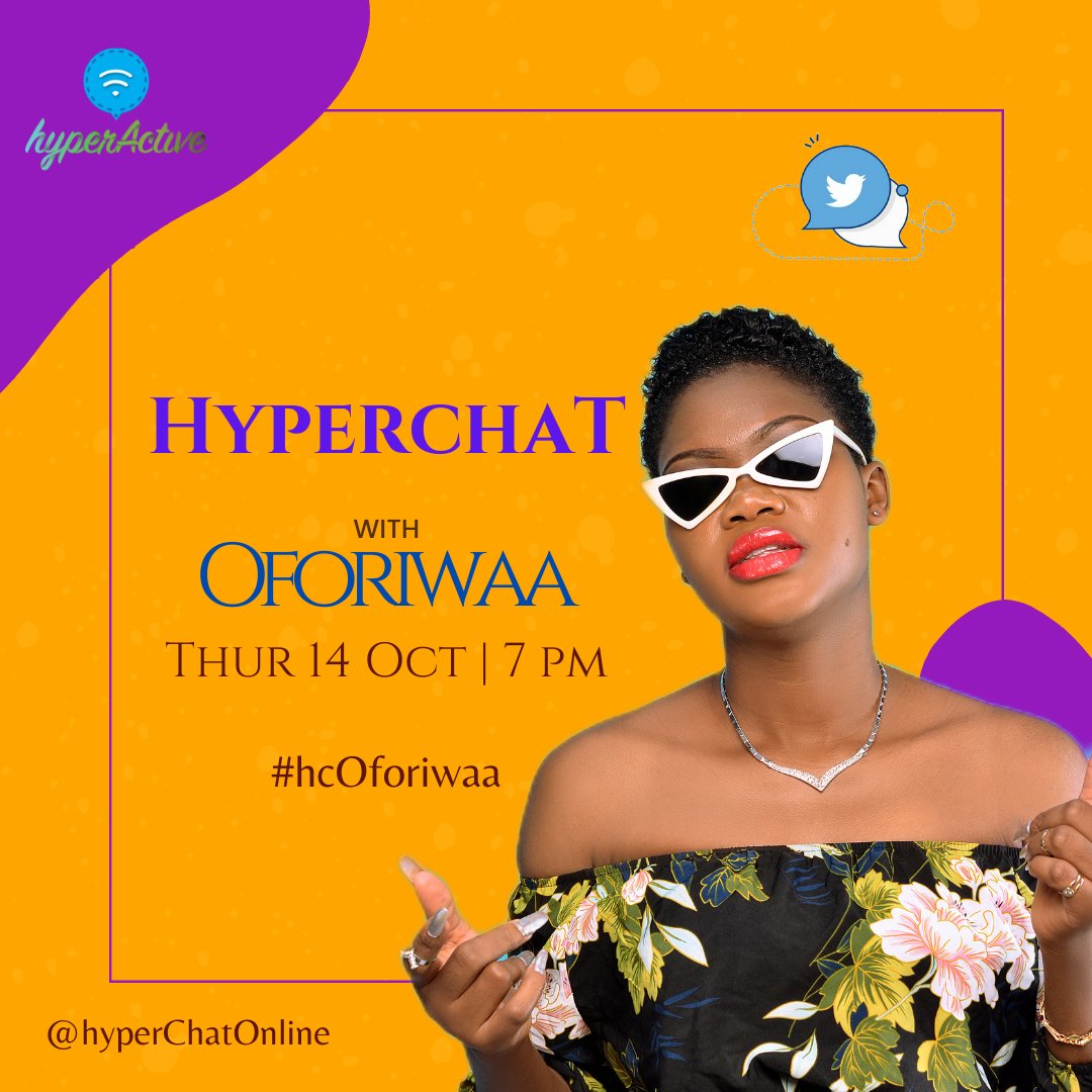 theMerge_tm's tweet photo. On tonight's #hyperChat we pick a session with an exciting new artiste, @OforiwaaMusic.

Join the interaction right here on Twitter at 7PM with #hcOforiwaa as we explore her sounds and get to know the newcomer! https://t.co/cE1PIFHYpm
