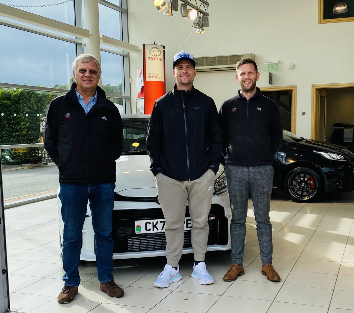 Welsh International rugby star @ScottWilliams_1 and proprietor of @SWMotor_sport has collected his new GR Yaris from us today. Thank you very much Scott we hope you enjoy your drive home.