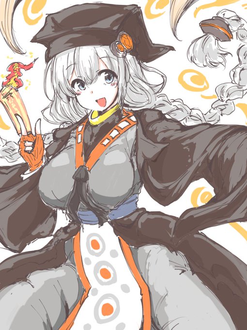 #ゆぬきさんとゆかいなワンドロ
導師服のあかりちゃんでした 